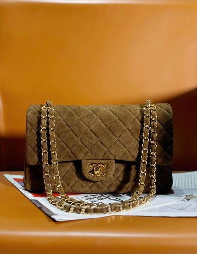 Brown with Golden Chain Handle CH-053