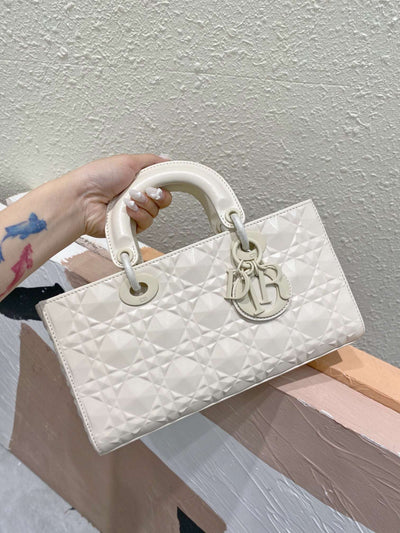 Cannage Rectangular White DI-014