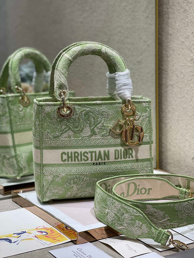 Pattern Green with Fabric Strap DI-019