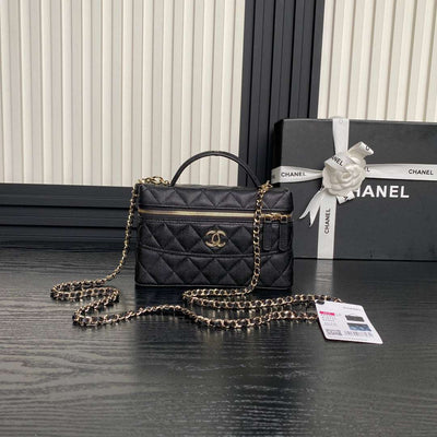 Vanity Black with Golden Buckle CH-013