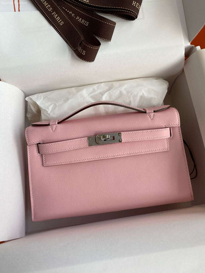 H-k 3Q pink in swift leather